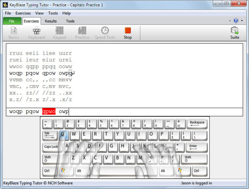 numeric keypad typing tutor free download